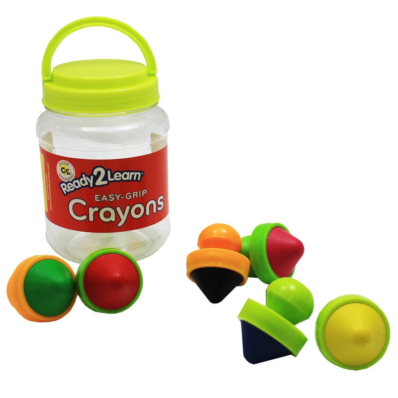 Ready2Learn Easy Grip Crayons (Pack of 2) - Crayons - Learning Advantage
