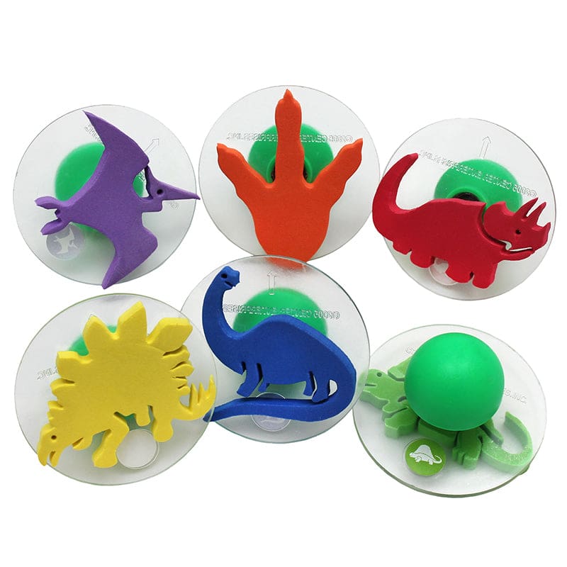 Ready2Learn Giant Dinosaurs Stampers (Pack of 3) - Stamps - Learning Advantage