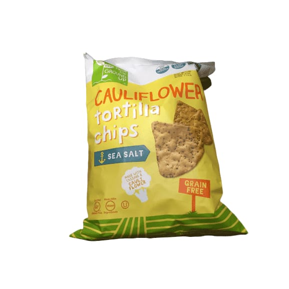 Real Food From The Ground Up Cauliflower Tortilla Chips - 14 Oz - ShelHealth.Com
