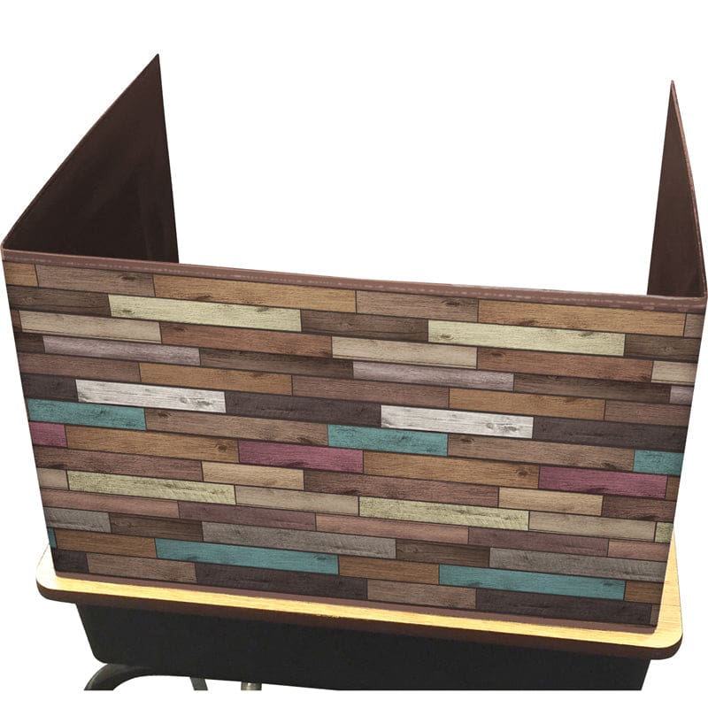 Reclaimed Wood Privacy Screen (Pack of 3) - Wall Screens - Teacher Created Resources