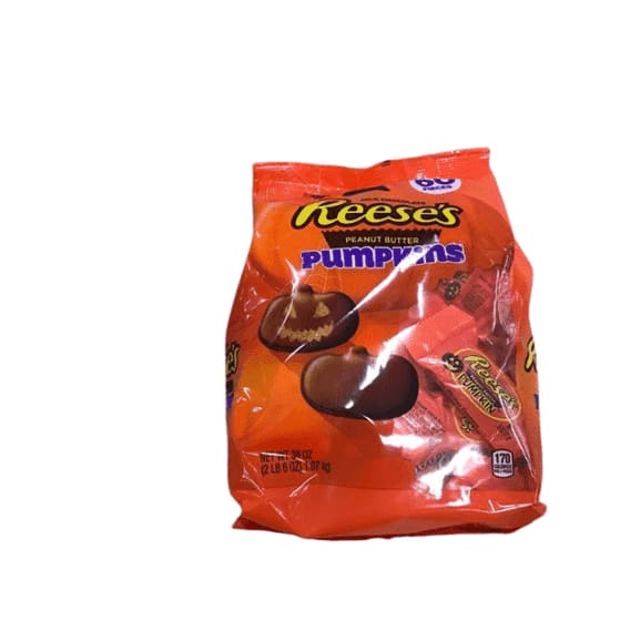 Reese's Peanut Butter Pumpkins, 60 Count, 38 Oz. - ShelHealth.Com