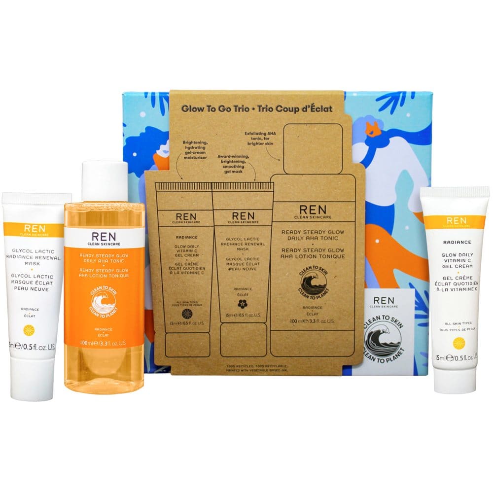 REN Skincare Radiance Glow Kit (3 pc.) - Skin Care - REN Skincare