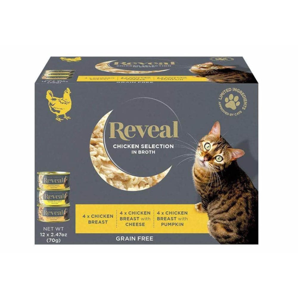 REVEAL Pet > Cat Food REVEAL: Chicken Selection Cat Food, 12 pk