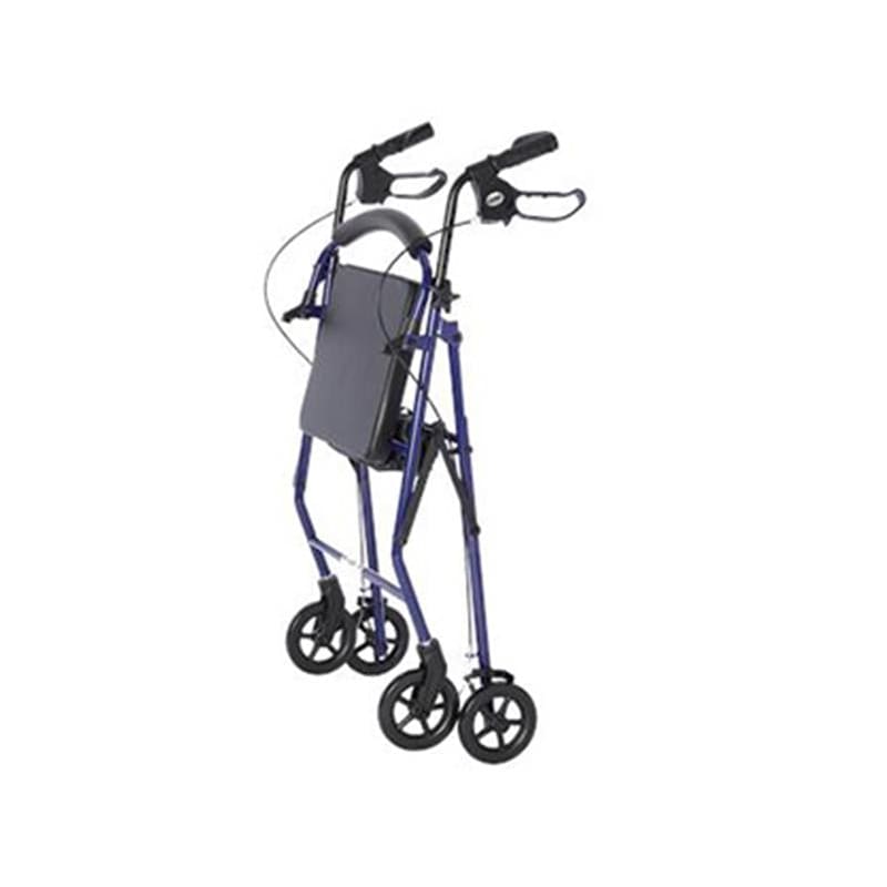Rhythm Healthcare Rollator 4 Wheel Steel Blue - Item Detail - Rhythm Healthcare