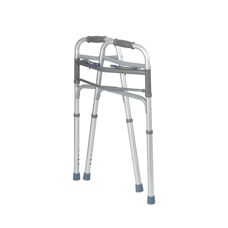 Rhythm Healthcare Walker 2 Button Adjustable With Wheels - Item Detail - Rhythm Healthcare