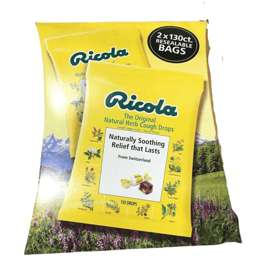 Ricola The Original Natural Herb Cough Suppressant - 260 CT - ShelHealth.Com