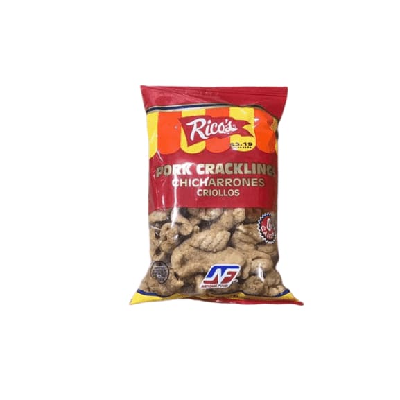 Ricos Pork Cracklings Chicharrones Criollos, 5 oz. - ShelHealth.Com