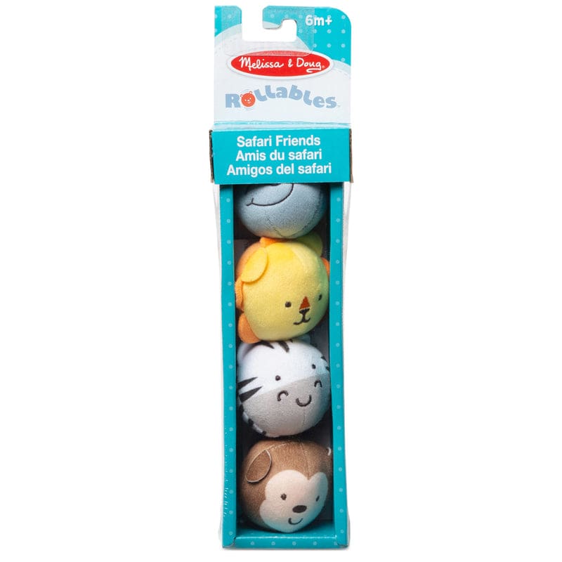Rollables Safari Friends (Pack of 3) - Gross Motor Skills - Melissa & Doug