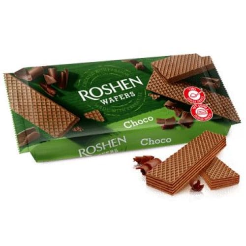 ROSHEN Waffle with Chocolate Flavour Filling 7.62 oz. (216 g.) - Roshen
