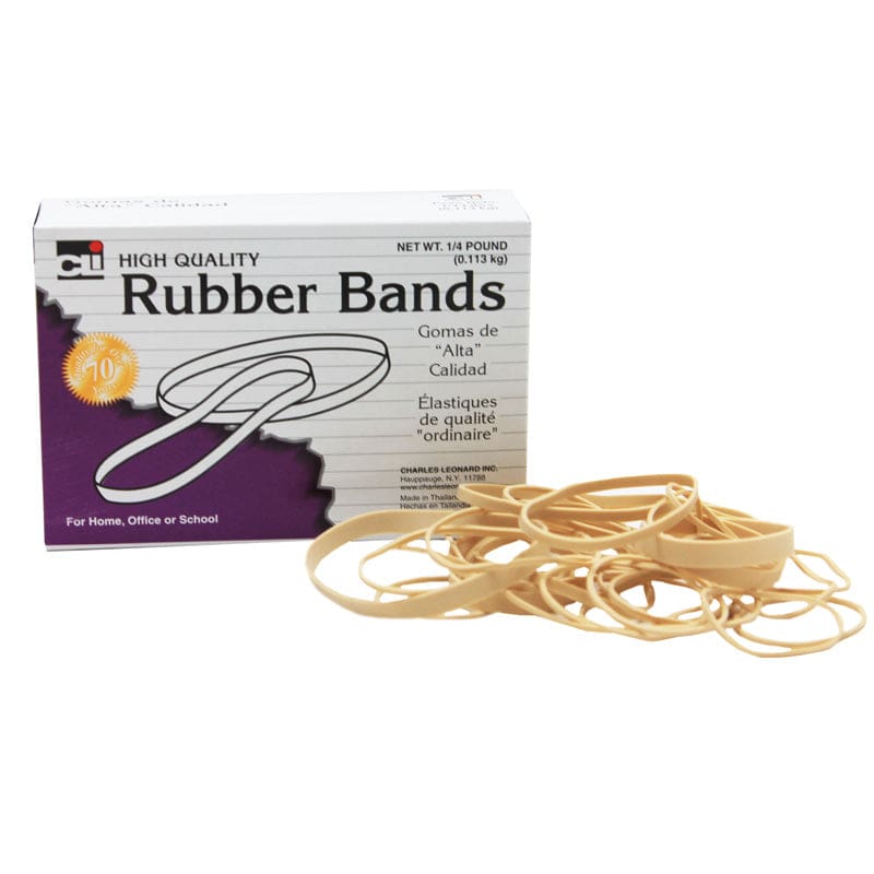 Rubber Bands Assorted Sizes (Pack of 12) - Mailroom - Charles Leonard