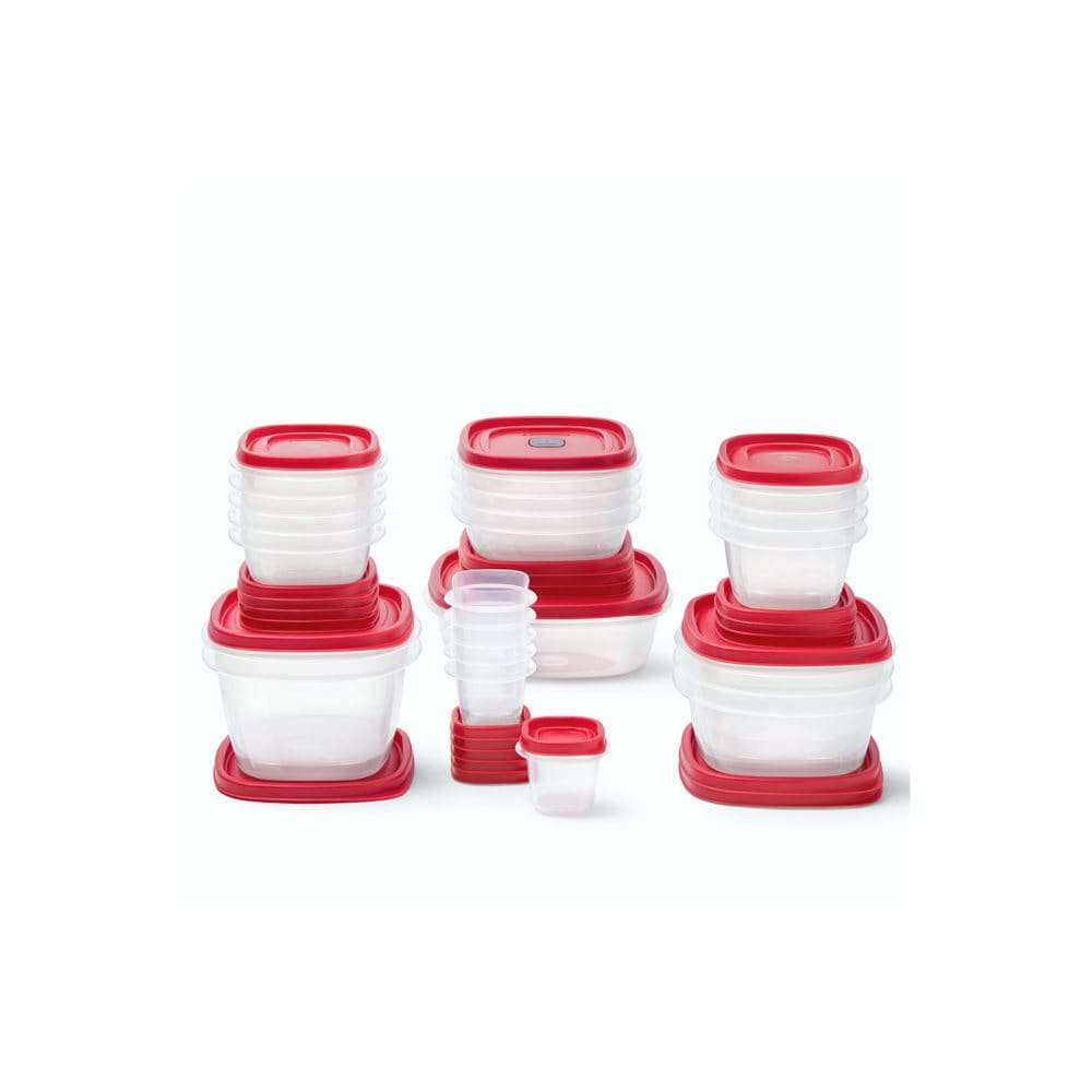 Rubbermaid 50-Piece EasyFindLids Vented Food Storage Set - Food Storage & Kitchen Organization - Rubbermaid
