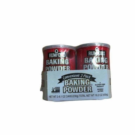 Rumford Baking Powder, 8.1 Ounce, 2 Count - ShelHealth.Com