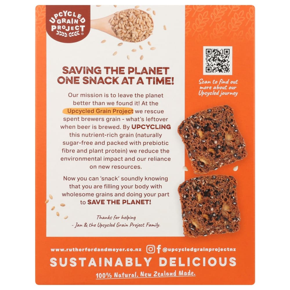 RUTHERFORD & MEYER: Orange Sesame Grain Crisps 3.1 oz - Grocery > Snacks > Crackers - RUTHERFORD & MEYER