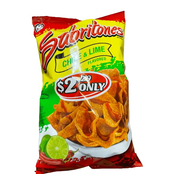 Sabritones Sabritones Puffed Wheat Snacks Chile & Lime Flavored 4 Oz