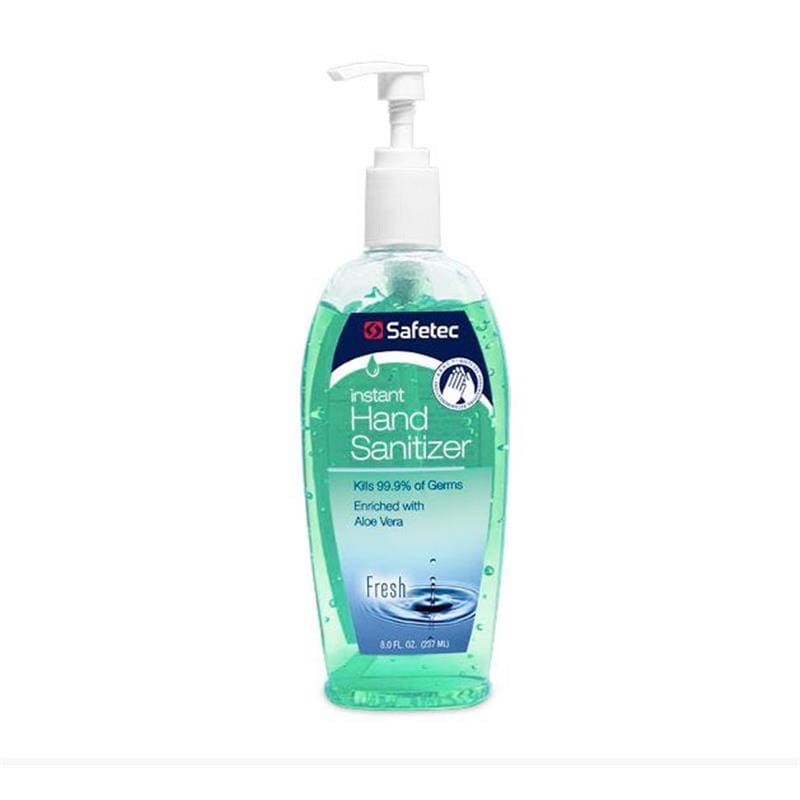 Safetec Hand Sanitizer 8 Oz Pump (Pack of 4) - Skin Care >> Hand Sanitizer - Safetec
