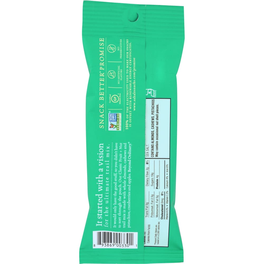 SAHALE SNACKS: Trail Mix Classic Fruit Nut 1.5 oz - Grocery > Snacks > Fruit Snacks - SAHALE SNACKS