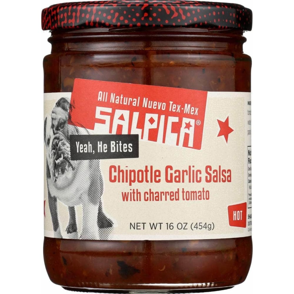 SALPICA SALPICA Chipotle Garlic Salsa With Charred Tomato, 16 oz