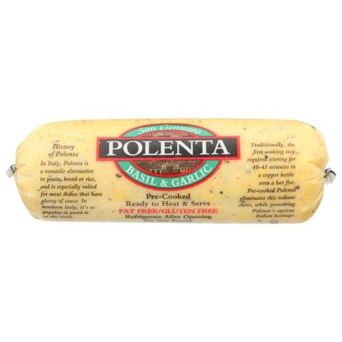 SAN GENNARO: Polenta Garlic Basil 24 oz - Grocery > Packaged Foods - SAN GENNARO