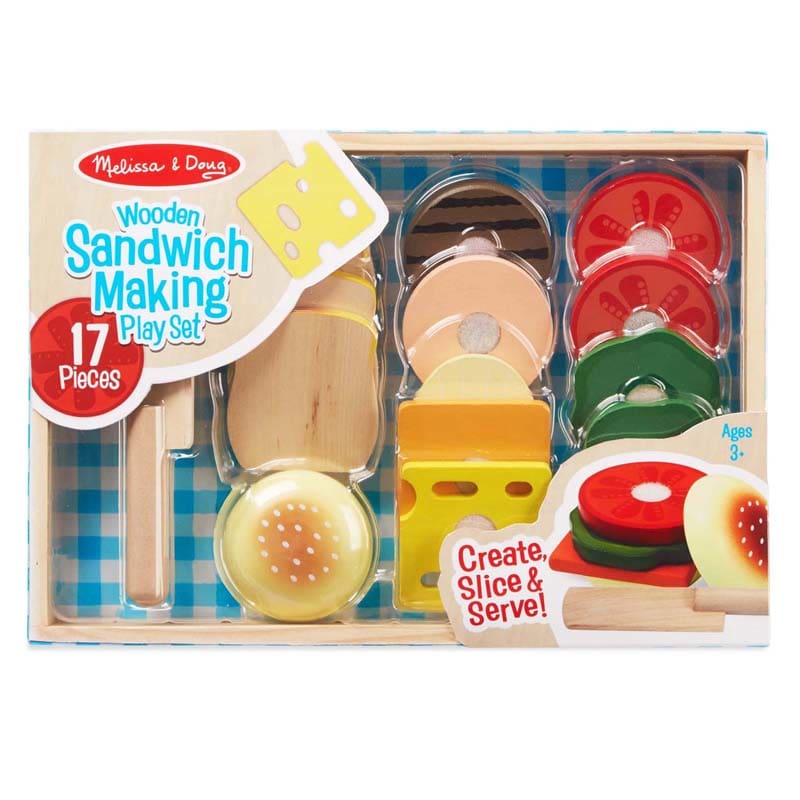Sandwich-Making Set - Play Food - Melissa & Doug