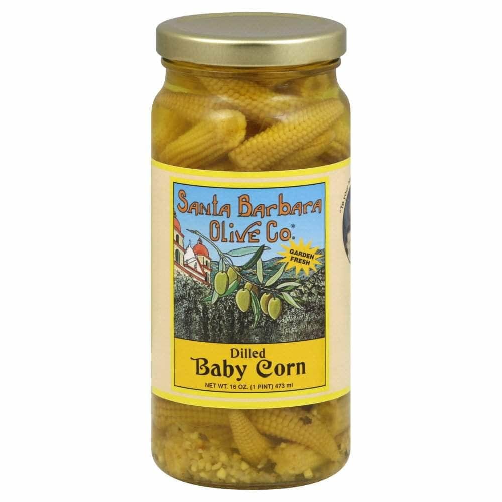 SANTA BARBARA OLIVE CO SANTA BARBARA OLIVE CO Baby Corn Dilled, 16 oz