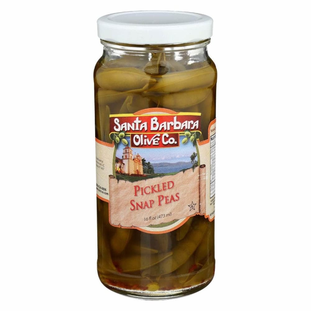 SANTA BARBARA SANTA BARBARA Pickled Snap Peas, 16 oz