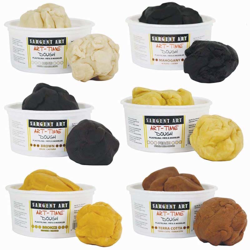 Sargent Art Art-Time Multicultural Dough - Dough & Dough Tools - Sargent Art Inc.