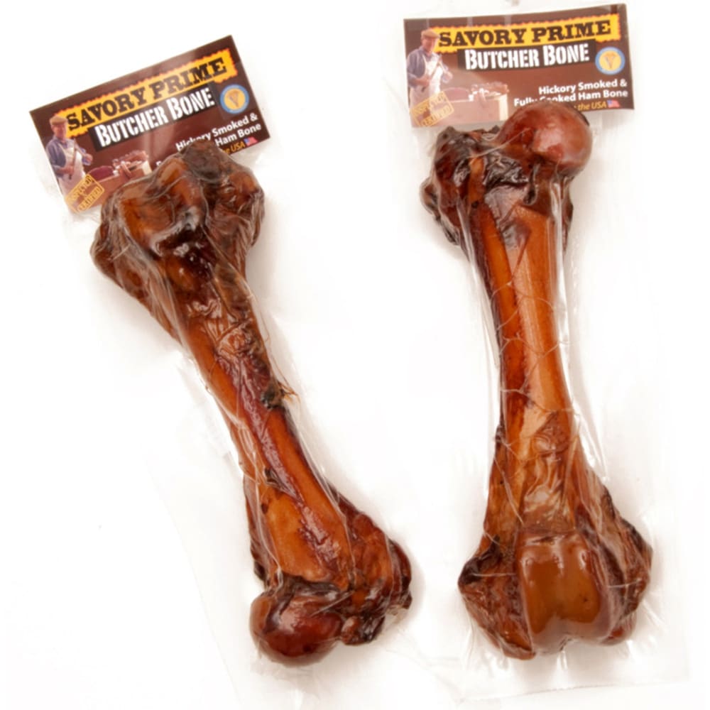 Savory Prime USA Ham Butcher Bone Dog Chew 0.75 lb - Pet Supplies - Savory
