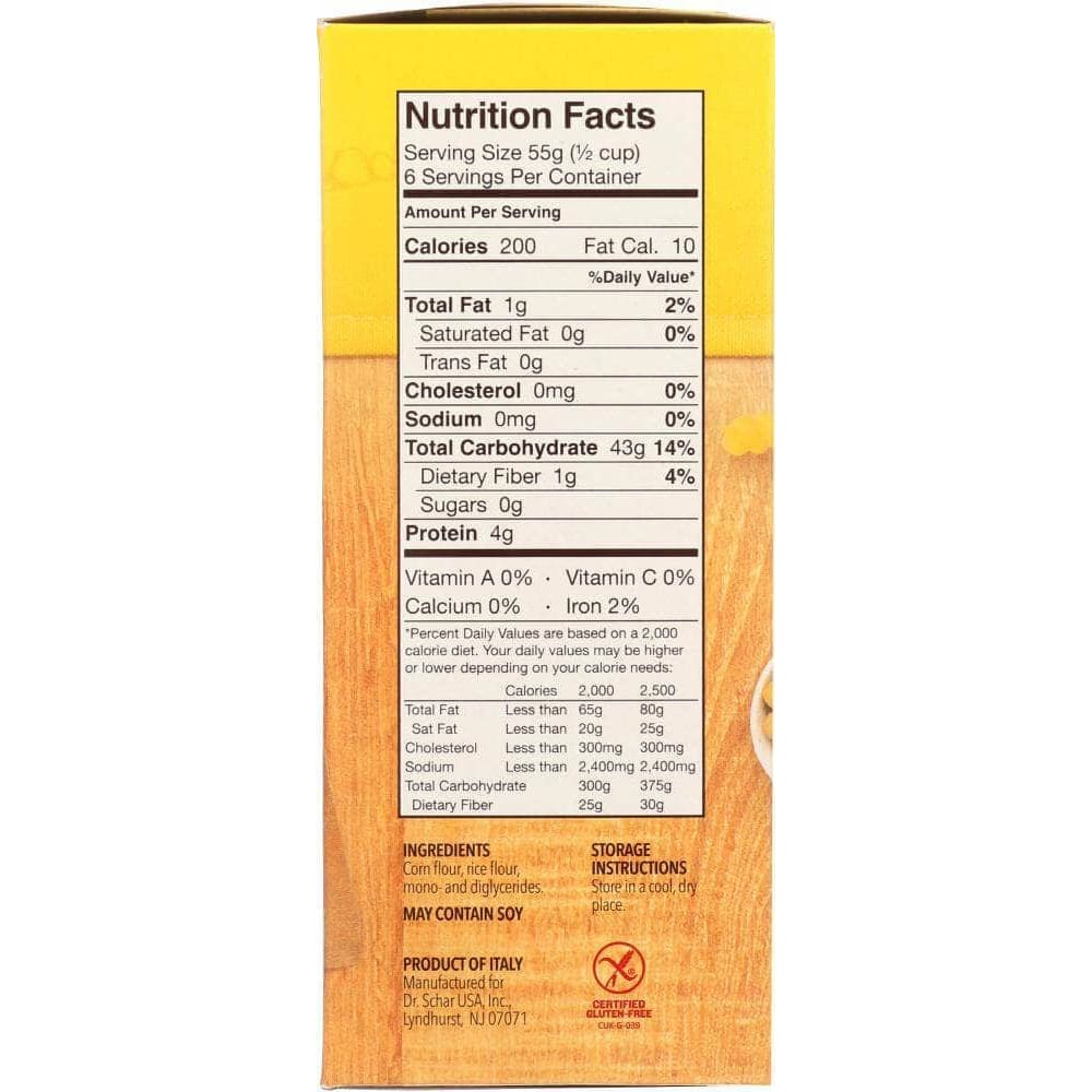 Schar Schar Pasta Fusilli Gluten Free, 12 oz
