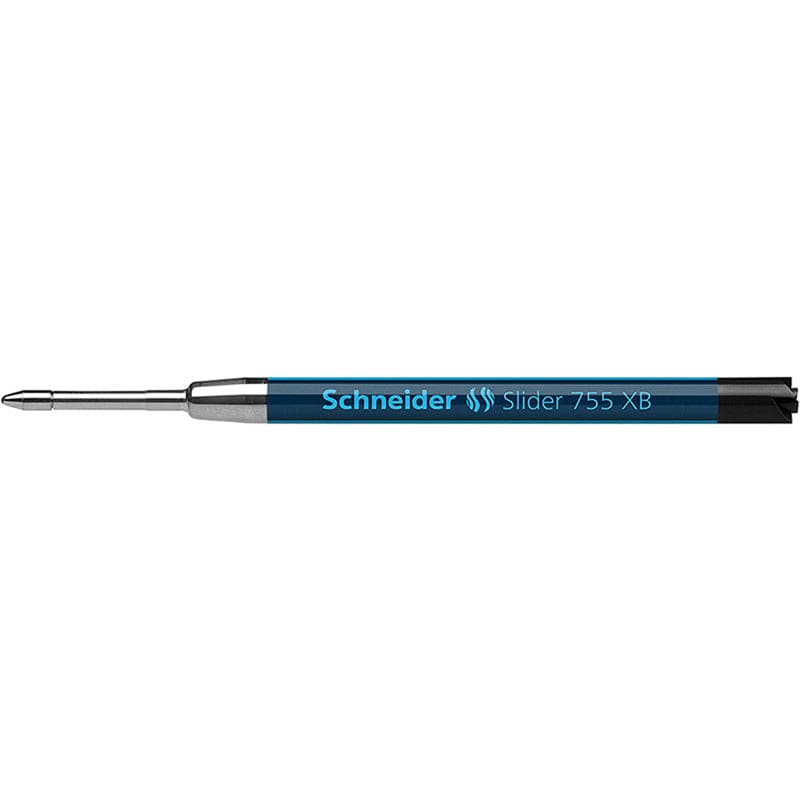Schneider Black Slider Xb 755 Ballpoint Pen Refills (Pack of 12) - Pens - Schneider