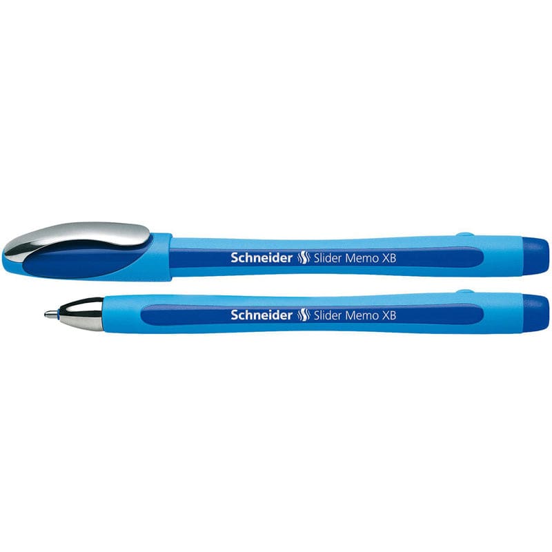 Schneider Blue Memo Slider Xb Ballpoint Pen (Pack of 12) - Pens - Schneider