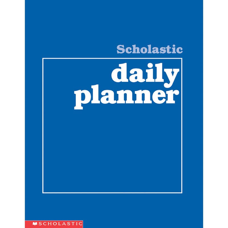 Scholastic Daily Planner Gr K-8 (Pack of 6) - Plan & Record Books - Scholastic Teaching Resources