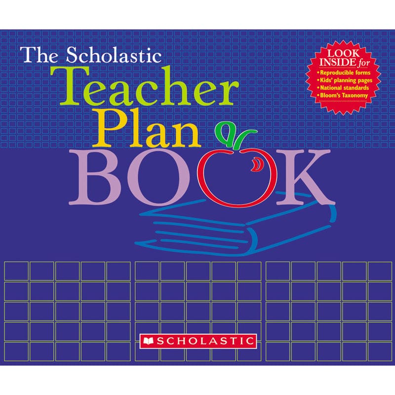 Scholastic Teacher Plan Book (Pack of 3) - Plan & Record Books - Scholastic Teaching Resources