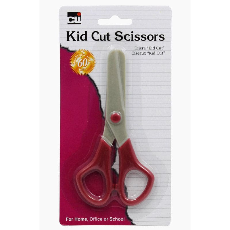 Scissors Kid Cut Plastic Asst Colors (Pack of 12) - Scissors - Charles Leonard
