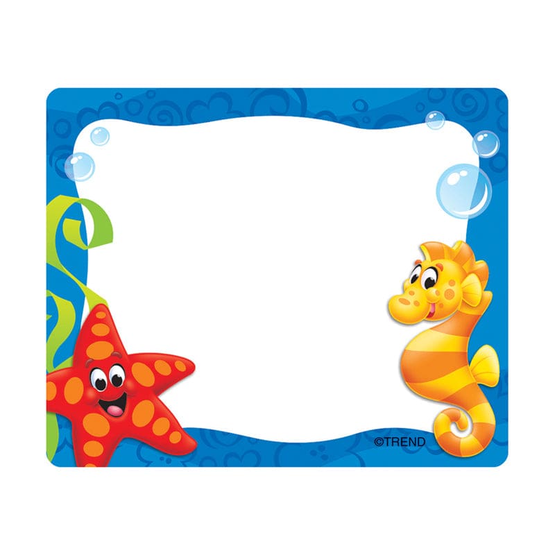 Sea Buddies Terrific Labels (Pack of 10) - Name Tags - Trend Enterprises Inc.