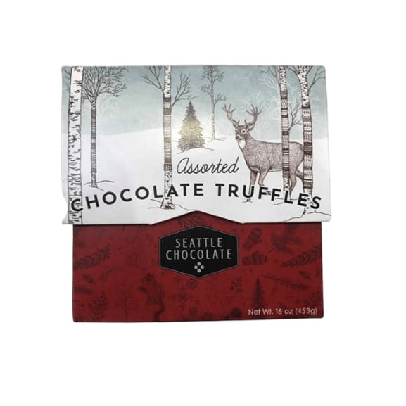 Seattle Chocolate Assorted Chocolate Truffles, 16 oz - ShelHealth.Com