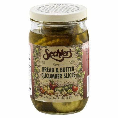 Sechlers Sechlers Bread and Butter Cucumber Slices, 16 oz