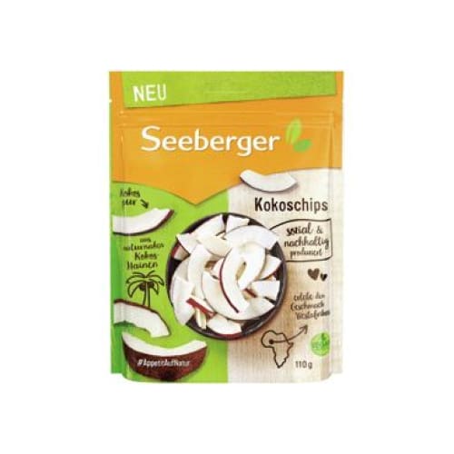 SEEBERGER Coconut Chips 3.88 oz. (110 g.) - Seeberger