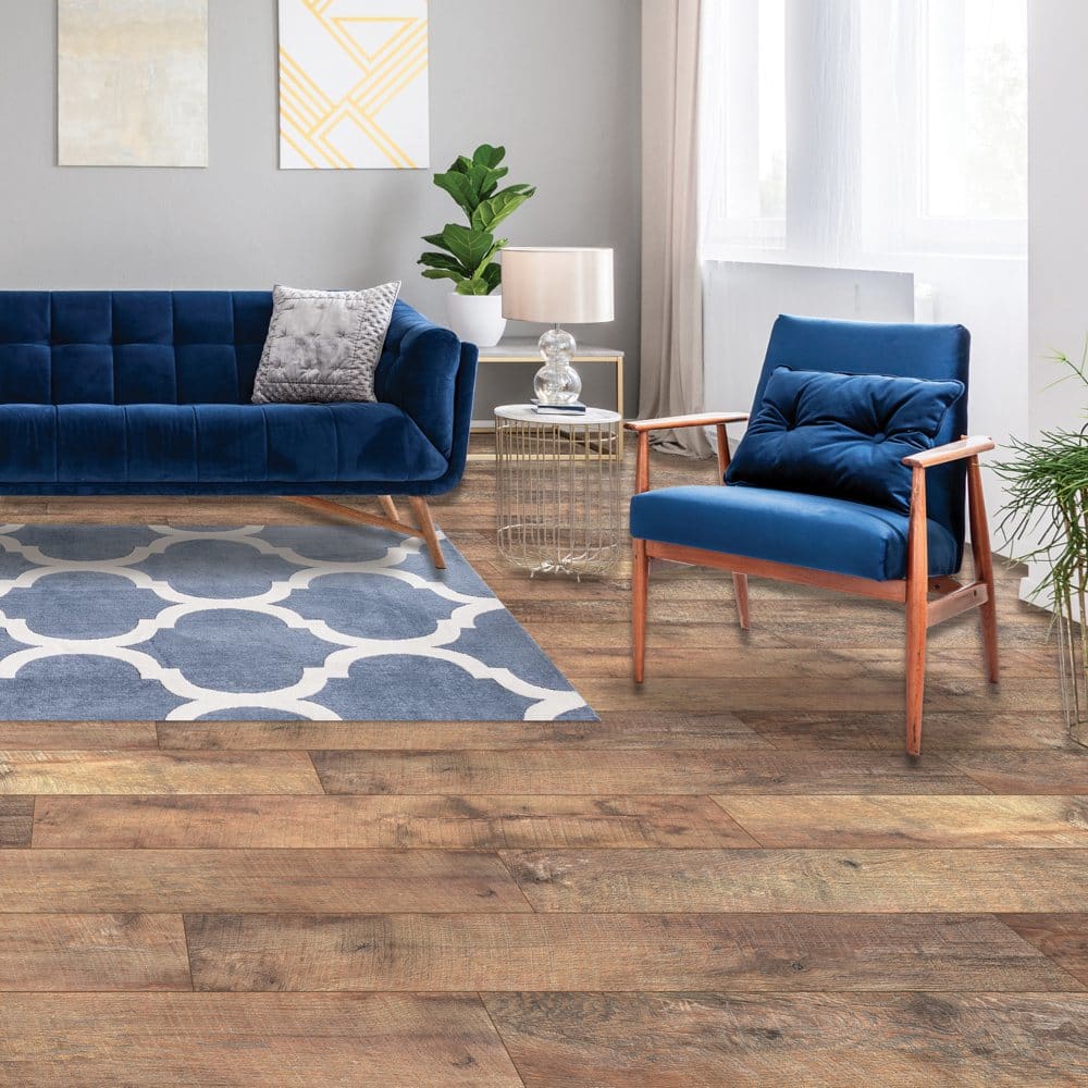 Select Surfaces Barnwood SpillDefense Laminate Flooring 2 Pack (24.68 sq. ft. total) - Laminate Flooring - Select Surfaces