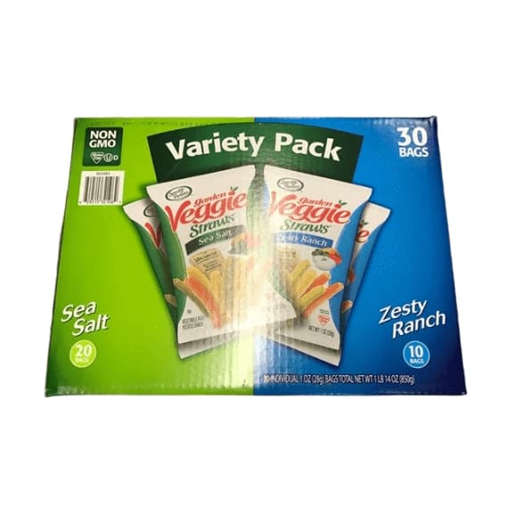 Sensible Portions Garden Veggie Straws Variety Pack, 30 ct. - ShelHealth.Com