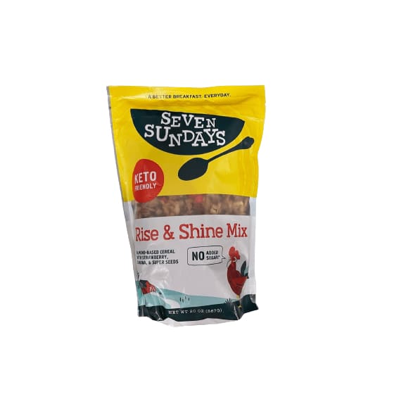 Seven Sundays Seven Sundays Rise and Shine Grain Free Muesli Breakfast Mix, 20 oz Bag