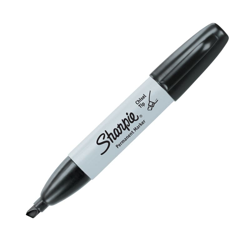 Sharpie Chisel Tip Marker Black (Pack of 12) - Markers - Sanford/sharpie