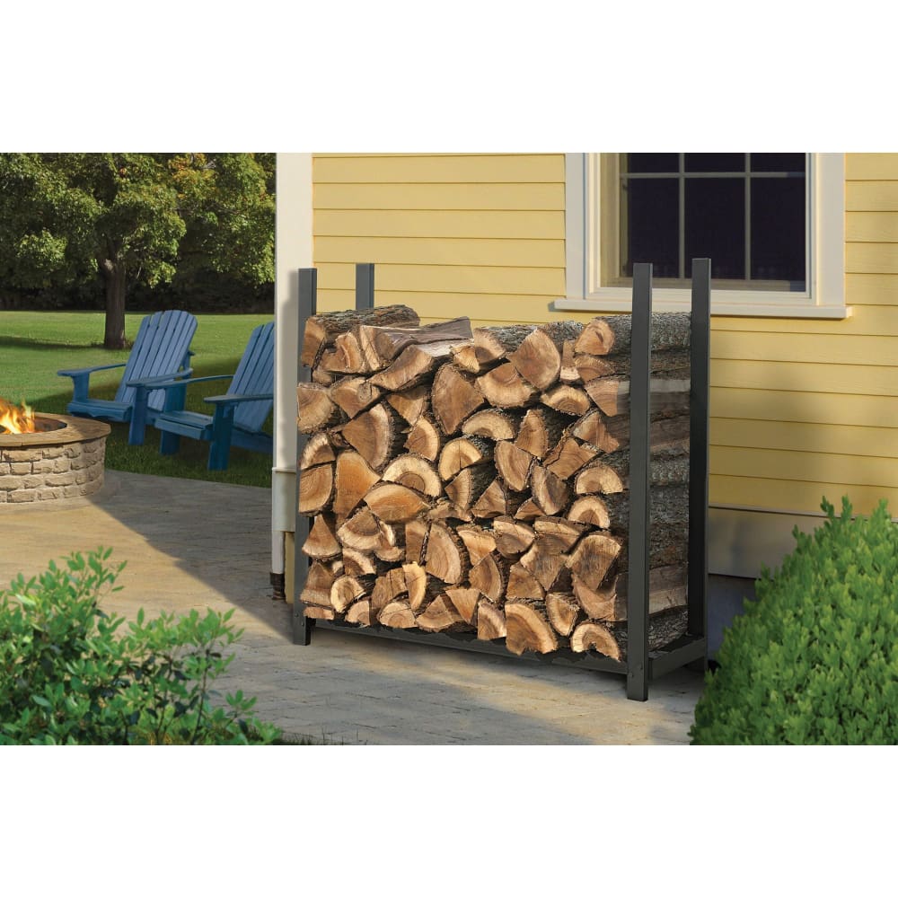 ShelterLogic 4’ Ultra Duty Firewood Rack - ShelterLogic