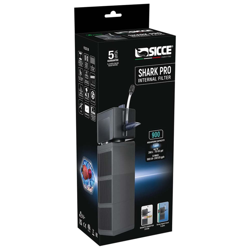 Sicce SHARK PRO Internal Filter 900 1ea/238 GPH - Pet Supplies - Sicce