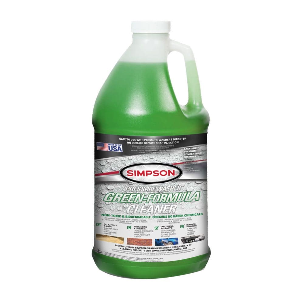SIMPSON 128-oz Natural Green Pressure Washer Cleaner - Pressure Washers & Accessories - SIMPSON