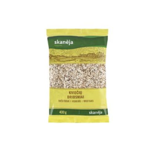 SKANEJA Wheat Flakes 14.11 oz. (400 g.) - Skaneja