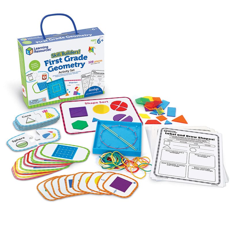 Skill Builders Gr1 Geometric Shapes (Pack of 2) - Math - Learning Resources