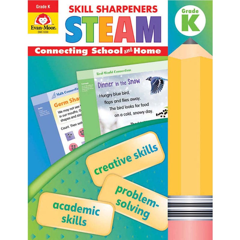 Skill Sharpeners Steam Grade K (Pack of 6) - Cross-Curriculum Resources - Evan-moor