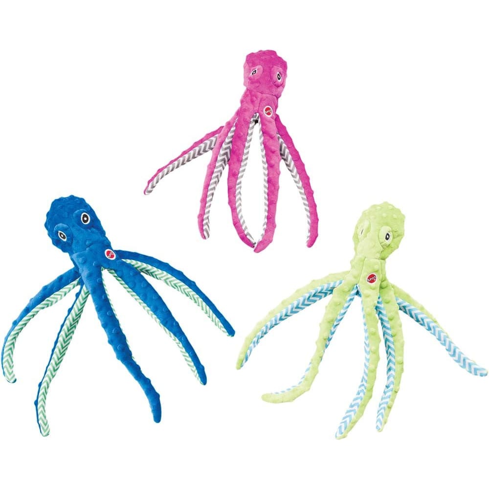 Skinneeez Extreme Dog Toy Octopus Assorted 16 in - Pet Supplies - Skinneeez