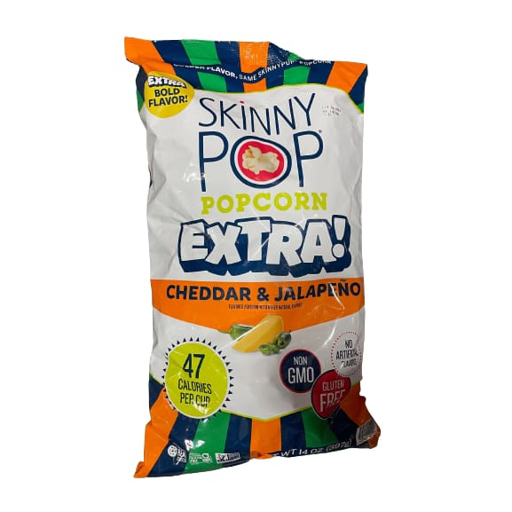 Skinny Pop Extra! Cheddar & Jalapeno Popcorn 14 oz. - Skinny Pop