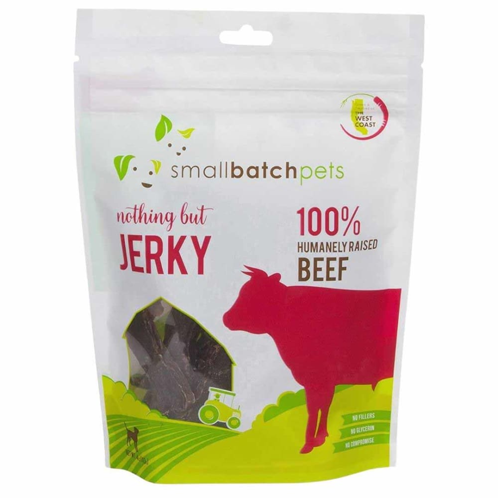 Small Batch Dehydrated Beef Jerky - 4oz. - Pet Supplies - Small Batch